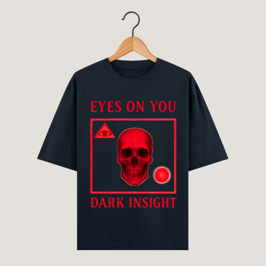 Oversized T-Shirt | Unisex Classic Fit | 240 GSM Heavyweight Cotton 100% | Eyes on You
