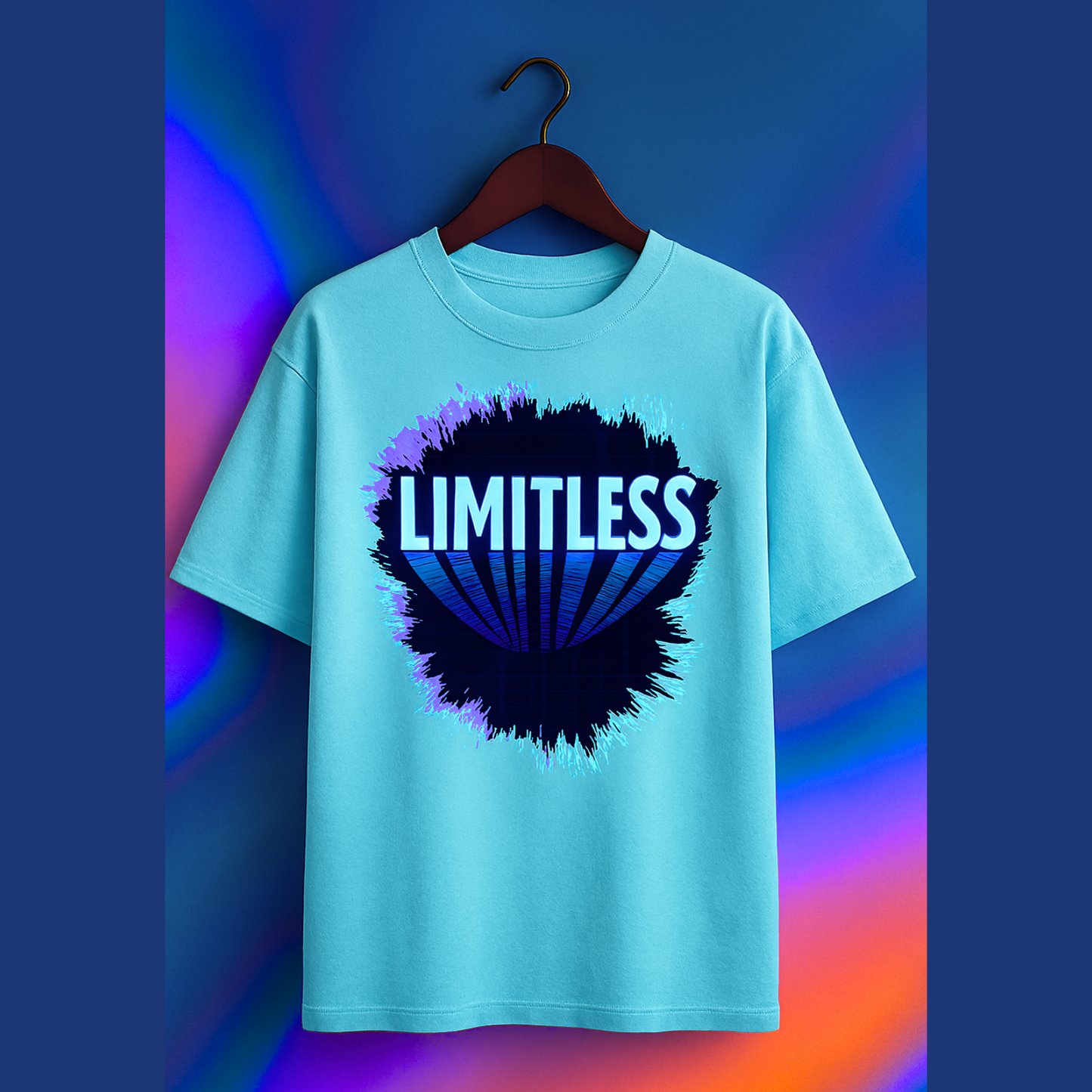 Oversized LIMITLESS T-Shirt | Unisex Heavyweight Graphic Tee