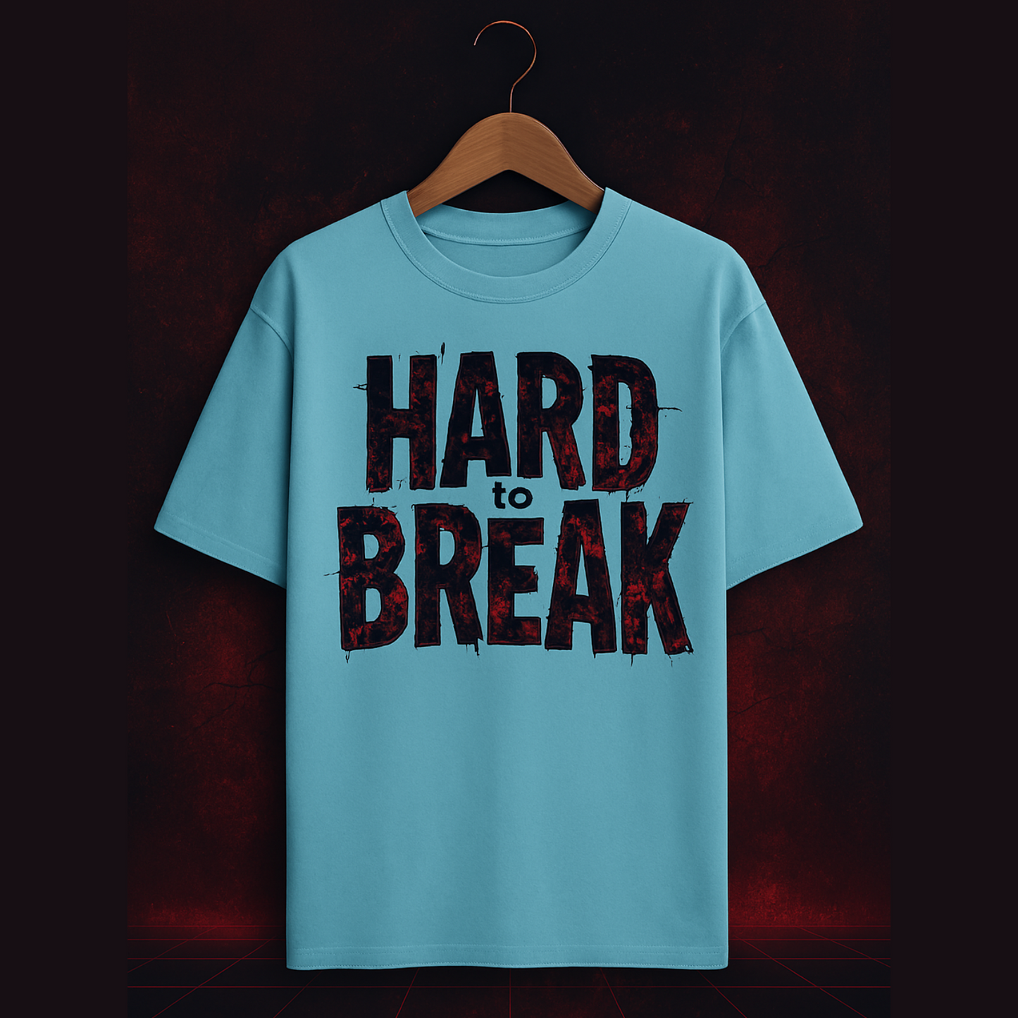 Oversized HARD TO BREAK T-Shirt | Unisex Heavyweight Graphic Streetwear Tee